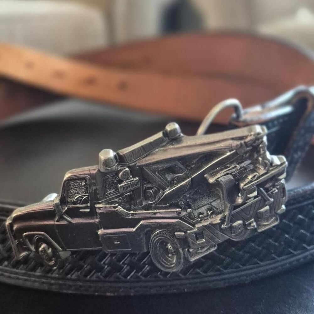 Vintage-american Men's Black Belt